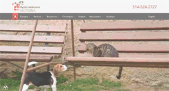 Desktop Screenshot of hopitalveterinairevictoria.com